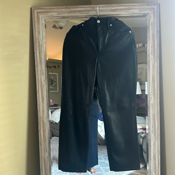 Express Pants - Express size 12 regular bootcut Faux Leather pants.
